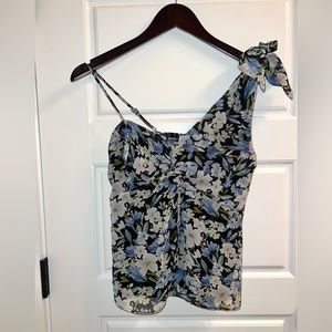 Heartloom Floral Asymmetrical Top Small